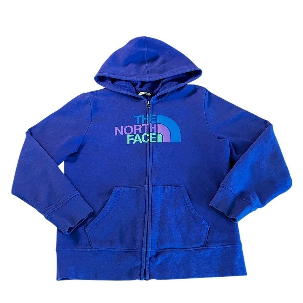 The North Face Girl’s Purple Zip up Hoodie Size Large (14-16)